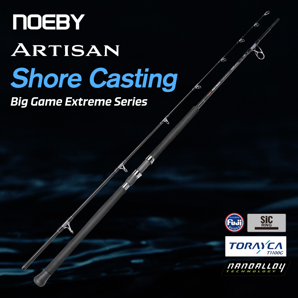 Fishing Rod Surf - NOEBY Shore Casting Fishing Rod 2.87m