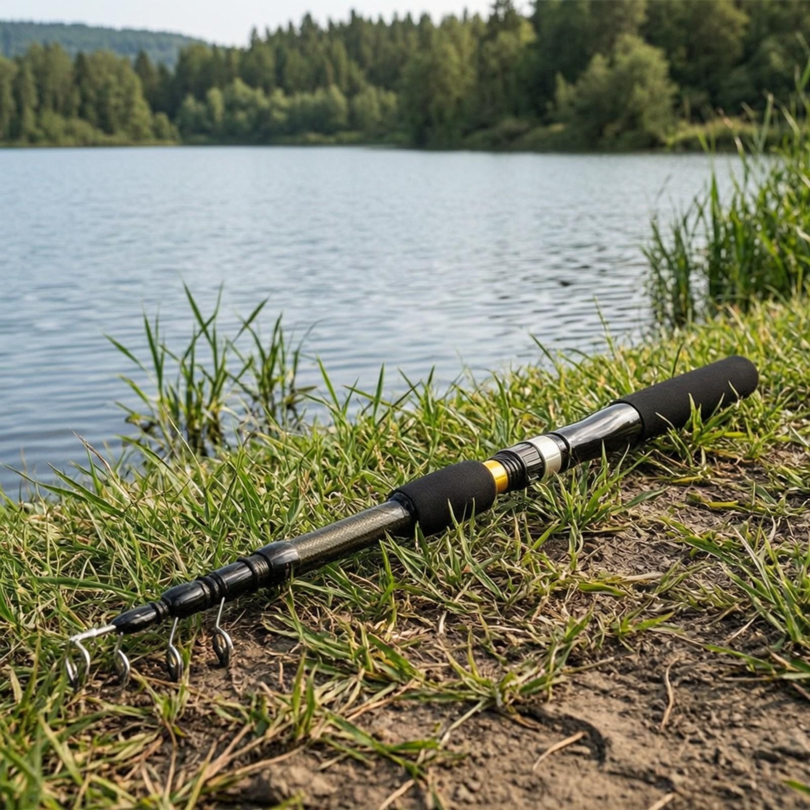 Fishing Rod Carbon Fiber - Portable Carbon Fiber Fishing Rod Kit