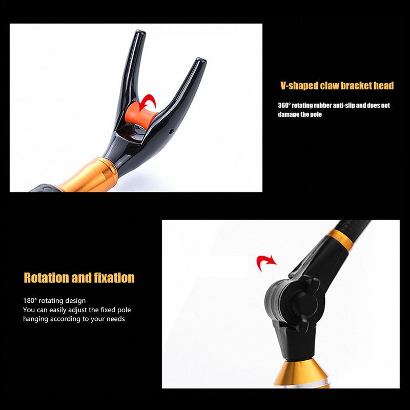 Fishing Pole Holders 360 Degre - đánh giá và giá Fishing Rod Telescopic