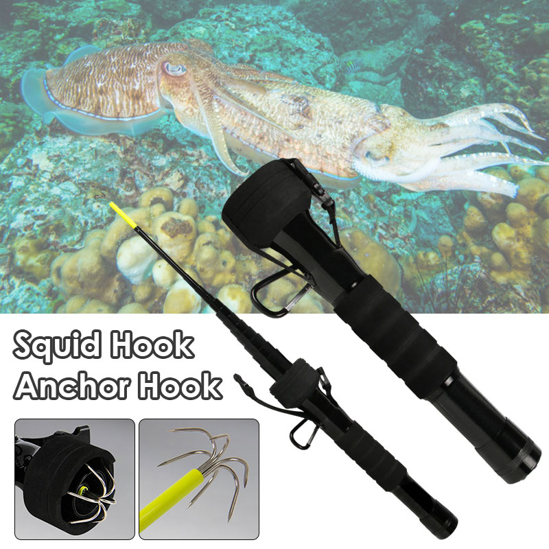 4/3M Telescopic Squid Gaff Anc - đánh giá và giá Fishing Rod Telescopic