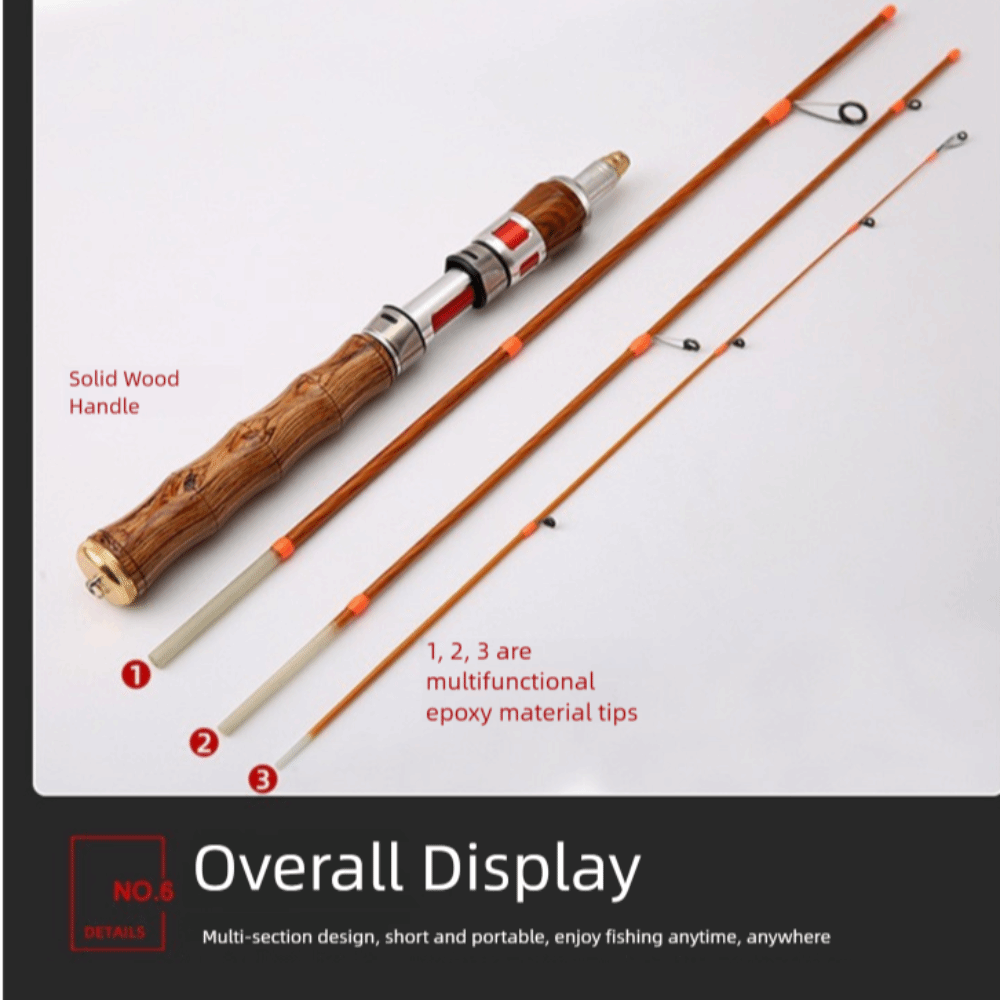 4 Sections Spinning Fishing Ro - đánh giá và giá Fishing Rod Spinning